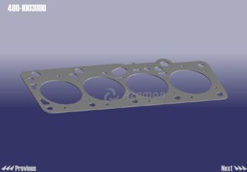 Прокладка ГБЦ Аналог (Китай) 480-1003080