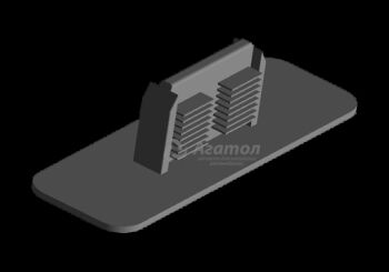 Пистон шумоизоляции капота (плоский) Аналог (Китай) A11-8402013