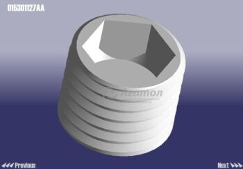 Пробка сливная и заливная КПП Аналог (Китай) 015301127AA