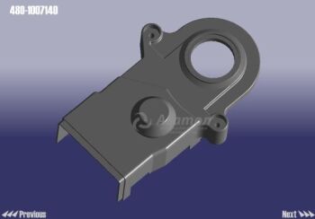 Кожух ремня ГРМ нижний Аналог (Китай) 477F-1007140