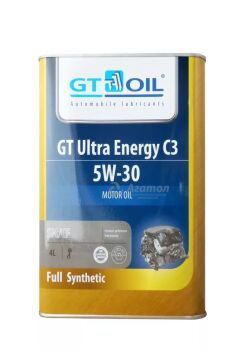 Масло моторное GT Ultra Energy C3 5W30 4 литра 5W30 (04) Автохимия 5W30 (04)