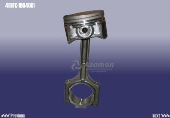Поршень двигателя с шатуном TIGGO (1,8) (ЦС) Оригинал 481FC-1004001