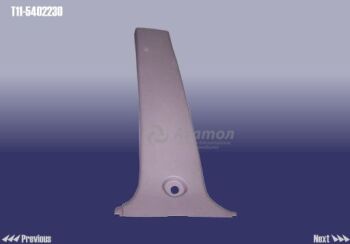 Обивка стойки левой нижняя (серая) Аналог (Китай) T11-5402230