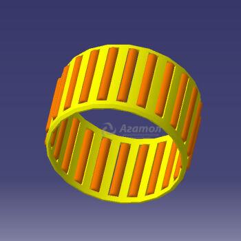 Подшипник КПП 3,4 передачи (ЦС) Оригинал 513MHA-1701303