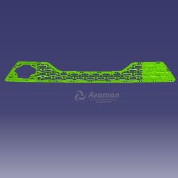 Решетка бампера переднего центр (ЦС) Оригинал J69-2803514