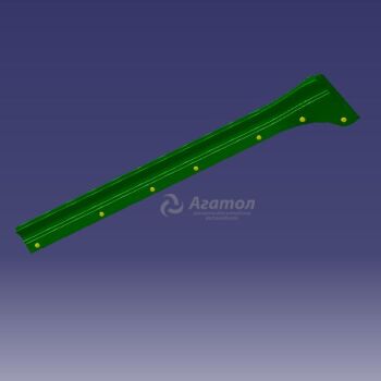 Накладка порога задняя левая (ЦС) Оригинал T15-6207170