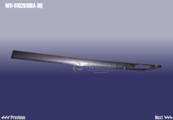Молдинг двери передней левой (хром) Аналог (Китай) M11-6102610BA-DQ
