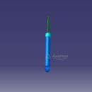 Амортизатор задний (ЦС) 202001686AA Оригинал