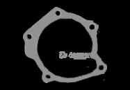 Прокладка помпы водяной MD315465 Аналог (Китай)