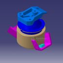 Опора двигателя правая A11-1001310BA Аналог (Китай)