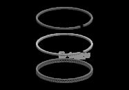 Кольца поршневые (0,00) 480EF-1004030 Аналог (Китай)