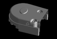 Кожух ремня ГРМ верхний 477F-1007110 Аналог (Китай)