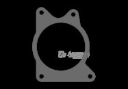 Прокладка помпы водяной (ЦС) 480-1307041 Оригинал