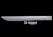 Молдинг двери задней правой (без хром) M11-6102640-DQ Аналог (Китай)