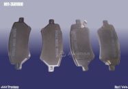 Колодки тормозные передние J42-3501080 Аналог (Китай)