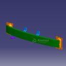 Усилитель бампера переднего (ЦС) J69-2803700-DY Оригинал