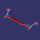 Балка задняя J69-3301010 Аналог (Китай)