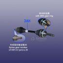 Привод колеса левый S12-2203010AB Аналог (Китай)