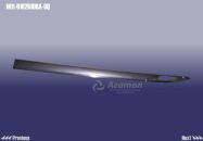 Молдинг двери передней левой (хром) M11-6102610BA-DQ Аналог (Китай)