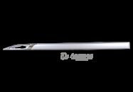 Молдинг двери передней левой (без хром) M11-6102610-DQ Аналог (Китай)