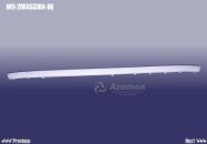 Молдинг бампера заднего центр (хром, без отв) M11-2804533BA-DQ Аналог (Китай)